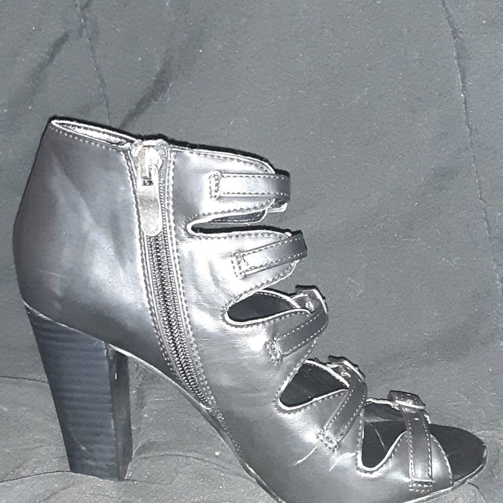 strapped heels